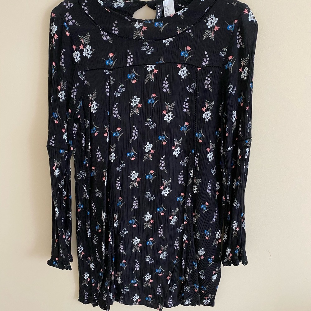 H and M swing dress